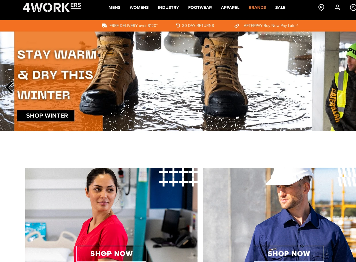 4Workers website